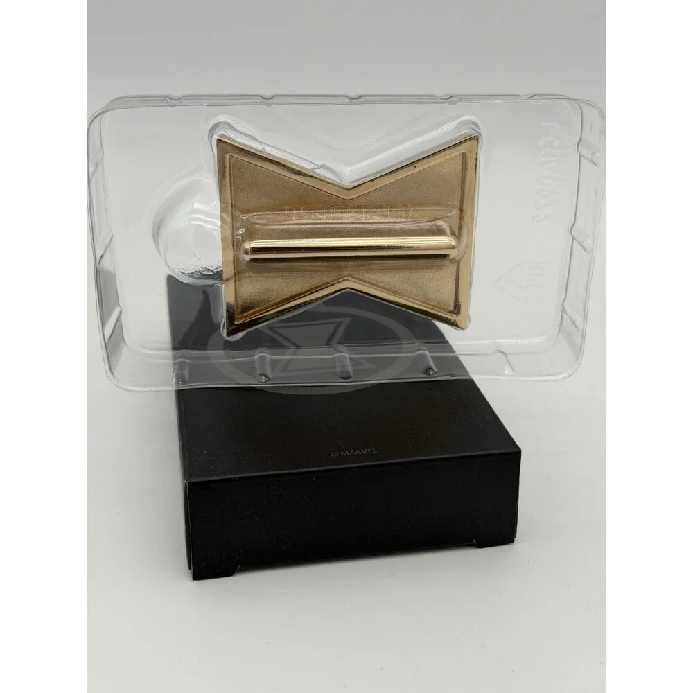 Marvel Avengers Earth Mightiest Collectors Edition Black Widow Belt Buckle Gold